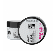 SELECTIVE NOW MATT STYLE Švelniai fiksuojantis matinis plaukų vaškas, 100 ML